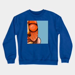 AFRO MASK (peeky) Crewneck Sweatshirt